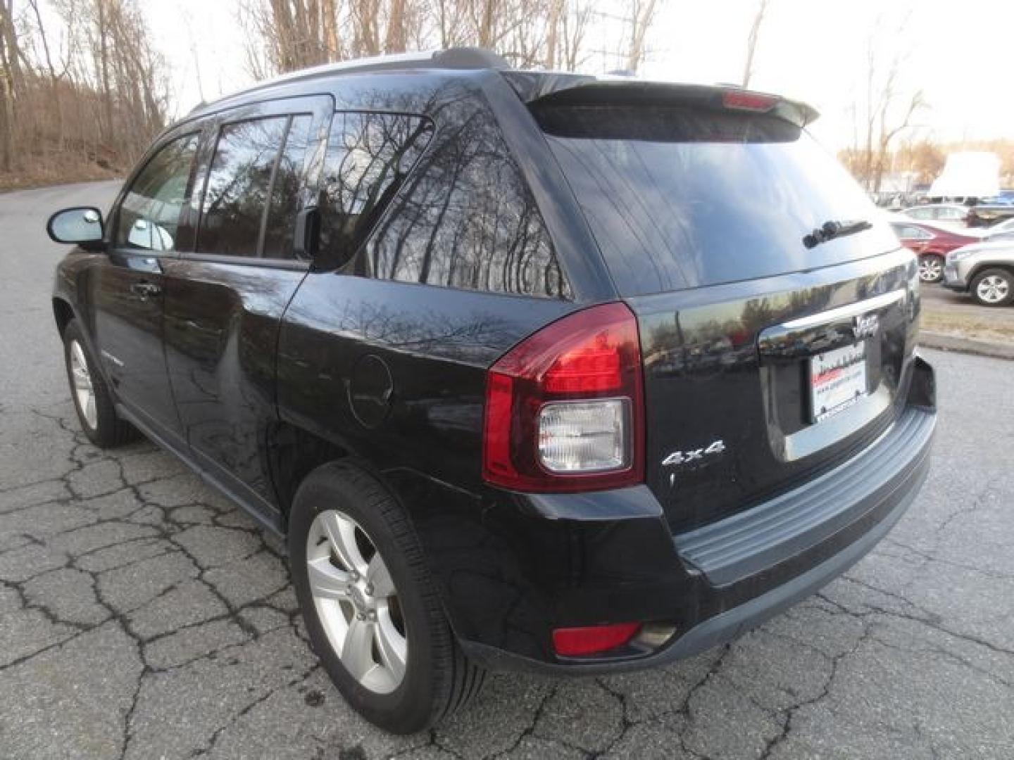 2015 Black /Black Jeep Compass Latitude (1C4NJDEB0FD) with an 2.4L 4cyl engine, Automatic transmission, located at 270 US Route 6, Mahopac, NY, 10541, (845) 621-0895, 41.349022, -73.755280 - Photo#4